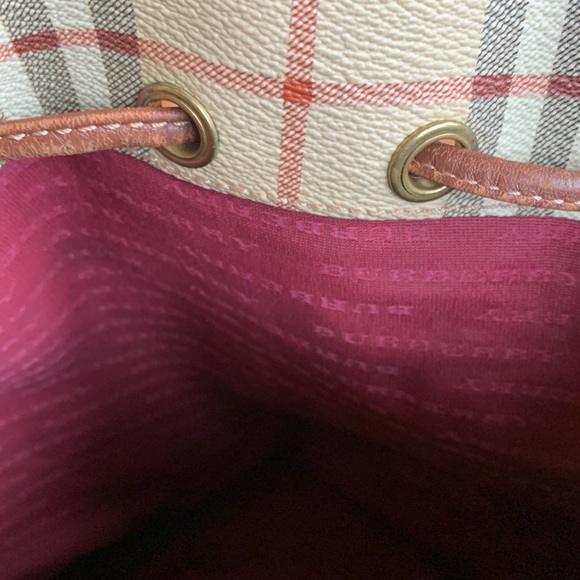 Vintage Burberry drawstring hand back - Picture 7 of 10